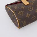 LOUIS VUITTON Monogram Sonatine Hand Bag M51902 LV Auth 201268V-14
