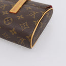 LOUIS VUITTON Monogram Sonatine Hand Bag M51902 LV Auth 201268V-15