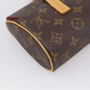 LOUIS VUITTON Monogram Sonatine Hand Bag M51902 LV Auth 201268V-16