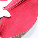 LOUIS VUITTON Monogram Sonatine Hand Bag M51902 LV Auth 201268V-10
