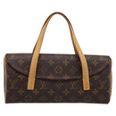 LOUIS VUITTON Monogram Sonatine Hand Bag M51902 LV Auth 201268V-13