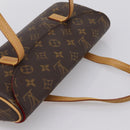 LOUIS VUITTON Monogram Sonatine Hand Bag M51902 LV Auth 201268V-6