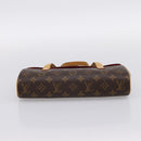 LOUIS VUITTON Monogram Sonatine Hand Bag M51902 LV Auth 201268V-5