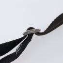 PRADA Shoulder Bag Nylon Black Silver Auth 201270-9