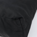 PRADA Shoulder Bag Nylon Black Silver Auth 201270-16
