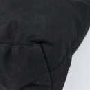 PRADA Shoulder Bag Nylon Black Silver Auth 201270-18