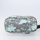 PRADA Tote Bag Nylon 2way Light Blue Silver Auth 201271A-6