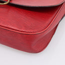 LOUIS VUITTON Epi Saint Cloud GM Shoulder Bag Red M52197 LV Auth 201273-15
