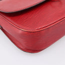 LOUIS VUITTON Epi Saint Cloud GM Shoulder Bag Red M52197 LV Auth 201273-16