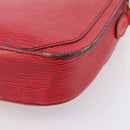 LOUIS VUITTON Epi Saint Cloud GM Shoulder Bag Red M52197 LV Auth 201273-8