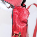 LOUIS VUITTON Epi Saint Cloud GM Shoulder Bag Red M52197 LV Auth 201273-9