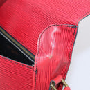LOUIS VUITTON Epi Saint Cloud GM Shoulder Bag Red M52197 LV Auth 201273-20