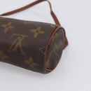 LOUIS VUITTON Monogram Papillon Pouch LV Auth 201276-16