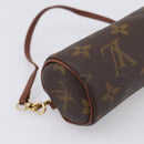 LOUIS VUITTON Monogram Papillon Pouch LV Auth 201276-17