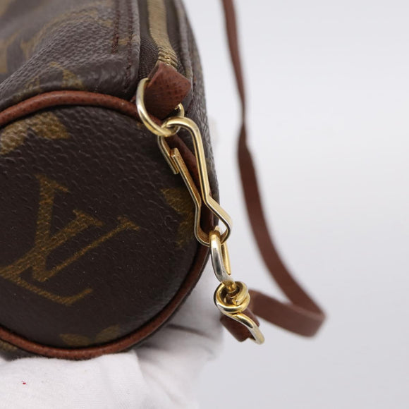 LOUIS VUITTON Monogram Papillon Pouch LV Auth 201276