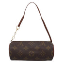 LOUIS VUITTON Monogram Papillon Pouch LV Auth 201276-2