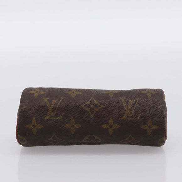 LOUIS VUITTON Monogram Papillon Pouch LV Auth 201276