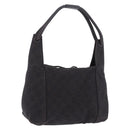 GUCCI GG Canvas Shoulder Bag Black 101333 Auth 201278A-1