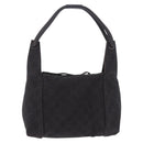 GUCCI GG Canvas Shoulder Bag Black 101333 Auth 201278A-2