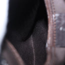 GUCCI GG Canvas Shoulder Bag Black 101333 Auth 201278A-20