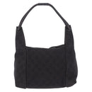 GUCCI GG Canvas Shoulder Bag Black 101333 Auth 201278A-3