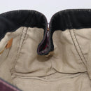 PRADA Canapa GM Hand Bag Canvas Black Pink Auth 201284-20