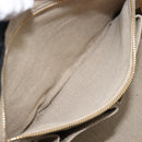 PRADA Canapa GM Hand Bag Canvas Black Pink Auth 201284-24