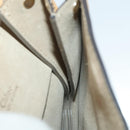 Chloe Fay Shoulder Bag Suede Beige Gold Tone Auth 201285-20