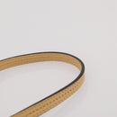 Chloe Fay Shoulder Bag Suede Beige Gold Tone Auth 201285-8