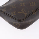 LOUIS VUITTON Monogram Pochette Accessoires Pouch M51980 LV Auth 201293-11