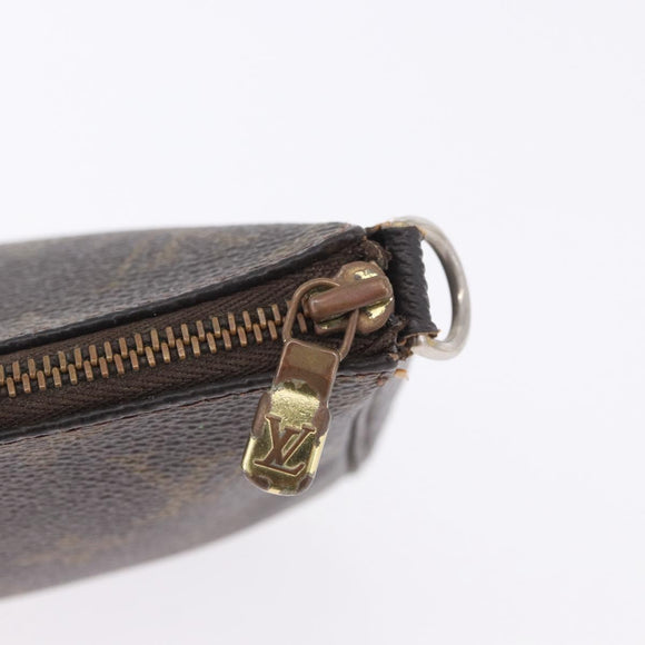 LOUIS VUITTON Monogram Pochette Accessoires Pouch M51980 LV Auth 201293