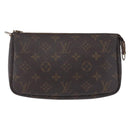 LOUIS VUITTON Monogram Pochette Accessoires Pouch M51980 LV Auth 201293-2