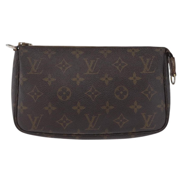 LOUIS VUITTON Monogram Pochette Accessoires Pouch M51980 LV Auth 201293