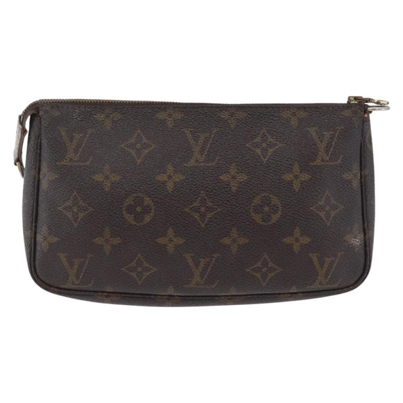 LOUIS VUITTON Monogram Pochette Accessoires Pouch M51980 LV Auth 201293