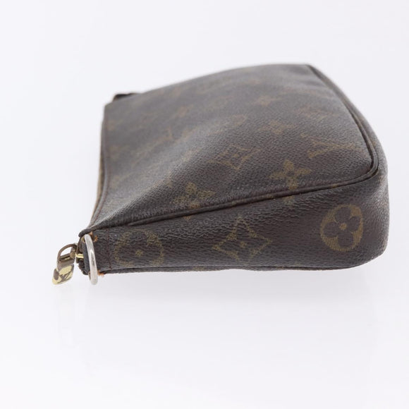 LOUIS VUITTON Monogram Pochette Accessoires Pouch M51980 LV Auth 201293