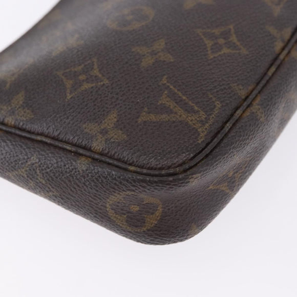 LOUIS VUITTON Monogram Pochette Accessoires Pouch M51980 LV Auth 201293