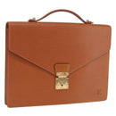 LOUIS VUITTON Epi Porte Documents Bandouliere Zipangu Gold M54468 LV Auth 201296-1