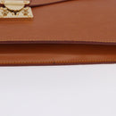 LOUIS VUITTON Epi Porte Documents Bandouliere Zipangu Gold M54468 LV Auth 201296-6