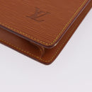 LOUIS VUITTON Epi Porte Documents Bandouliere Zipangu Gold M54468 LV Auth 201296-17