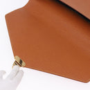 LOUIS VUITTON Epi Porte Documents Bandouliere Zipangu Gold M54468 LV Auth 201296-21