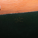 LOUIS VUITTON Epi Porte Documents Bandouliere Zipangu Gold M54468 LV Auth 201296-24