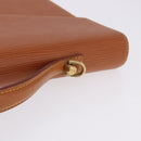 LOUIS VUITTON Epi Porte Documents Bandouliere Zipangu Gold M54468 LV Auth 201296-14
