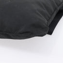PRADA Shoulder Bag Nylon Black Silver Auth 201298-10