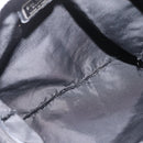 PRADA Shoulder Bag Nylon Black Silver Auth 201298-18