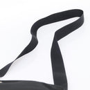 PRADA Shoulder Bag Nylon Black Silver Auth 201298-8