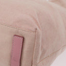 PRADA PRADA Sports Tote Bag Canvas Pink Auth 201301-20