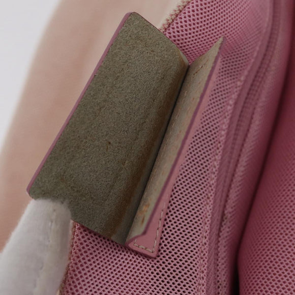 PRADA PRADA Sports Tote Bag Canvas Pink Auth 201301