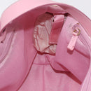 PRADA PRADA Sports Tote Bag Canvas Pink Auth 201301-25