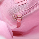 PRADA PRADA Sports Tote Bag Canvas Pink Auth 201301-27