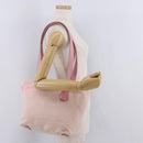 PRADA PRADA Sports Tote Bag Canvas Pink Auth 201301-31